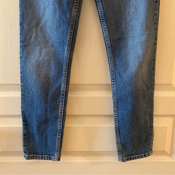 RE/DONE High Rise Ankle Crop Jean in Mid 80s Wash - 28 - Picture 8 of 12